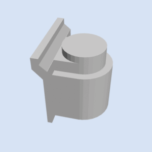 Tope final para barra de Roll-Up (repuesto apertura)